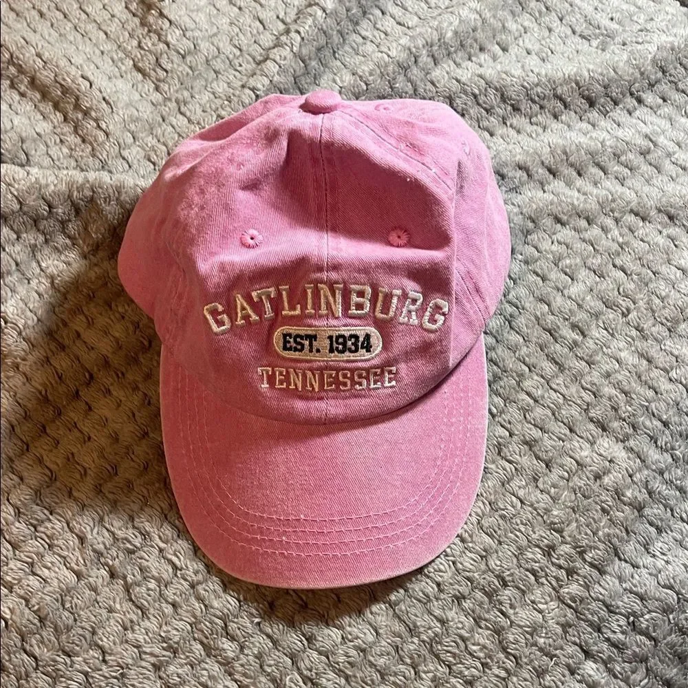 Pink Gatlinburg Baseball Cap
